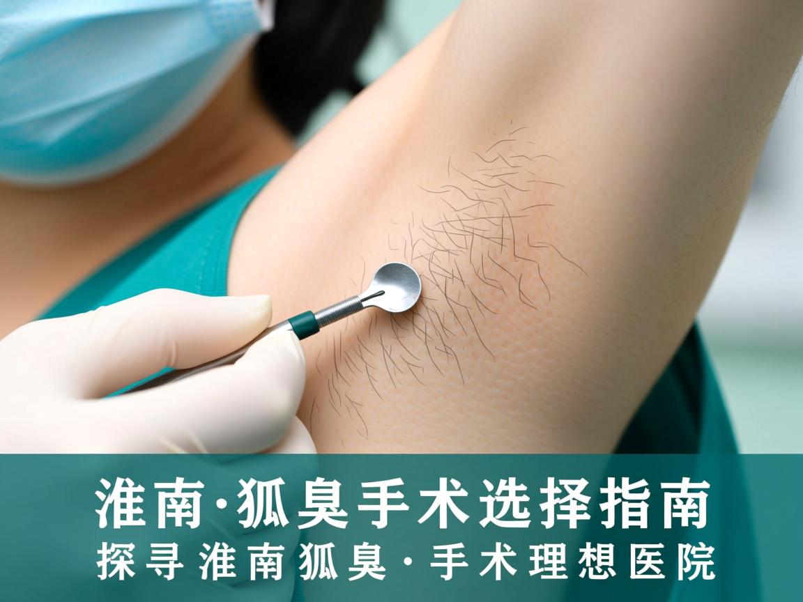 淮南狐臭手术选择指南,探寻淮南狐臭手术理想医院 淮南狐臭手术选择指南,探寻淮南狐臭手术理想医院