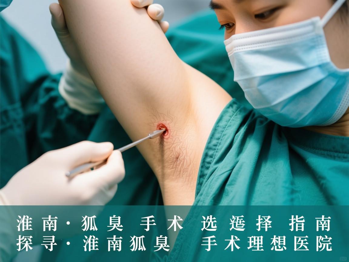 淮南狐臭手术选择指南,探寻淮南狐臭手术理想医院 淮南狐臭手术选择指南,探寻淮南狐臭手术理想医院