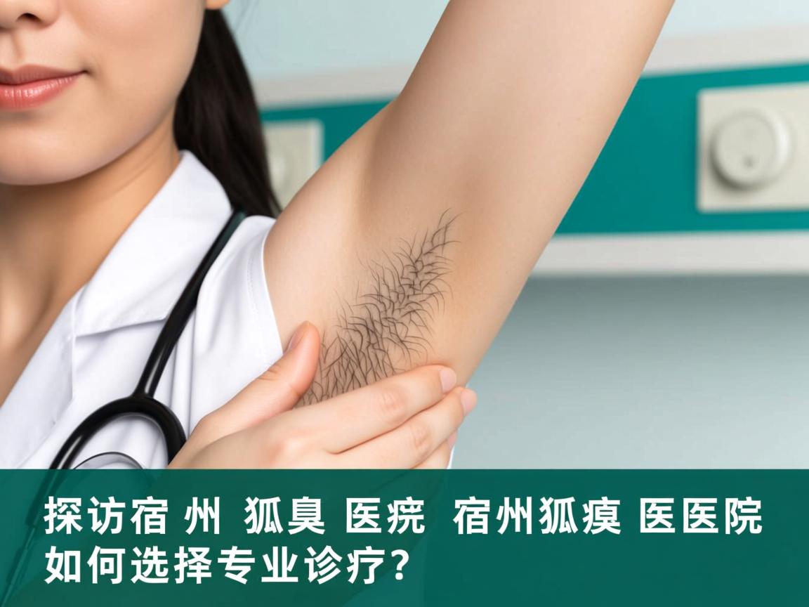 探访宿州狐臭医院，宿州狐臭医院如何选择专业诊疗？
