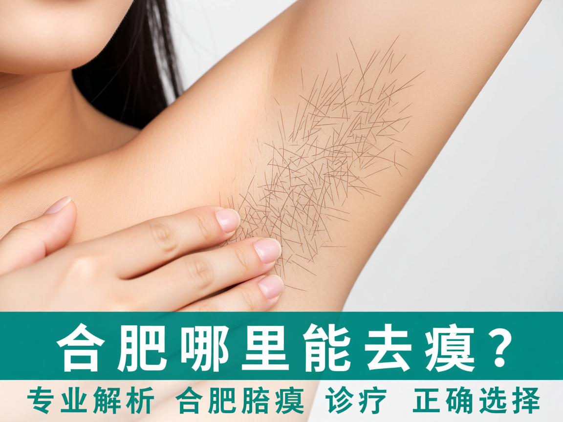合肥哪里能去腋臭？专业解析合肥腋臭诊疗的正确选择