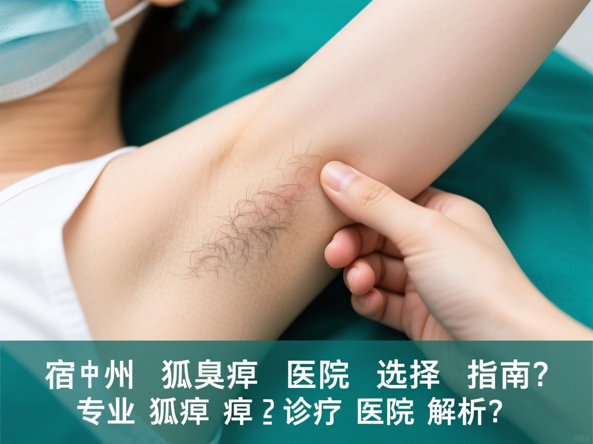 宿州狐臭医院选择指南，专业狐臭诊疗医院解析