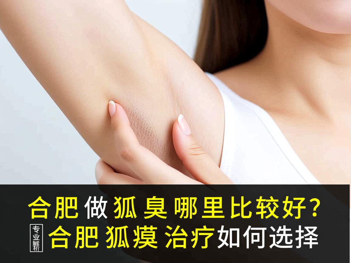 合肥做狐臭哪里比较好？专业解析合肥狐臭治疗如何选择