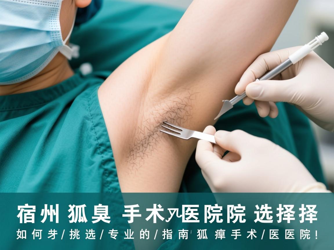 宿州狐臭手术医院选择指南,如何挑选专业的狐臭手术医院 宿州狐臭手术医院选择指南,如何挑选专业的狐臭手术医院