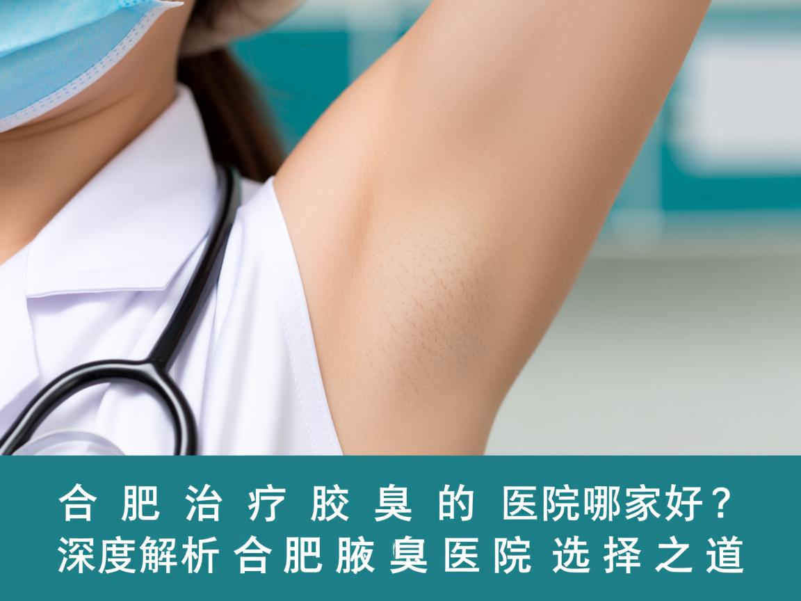合肥治疗腋臭的医院哪家好？深度解析合肥腋臭医院的选择之道