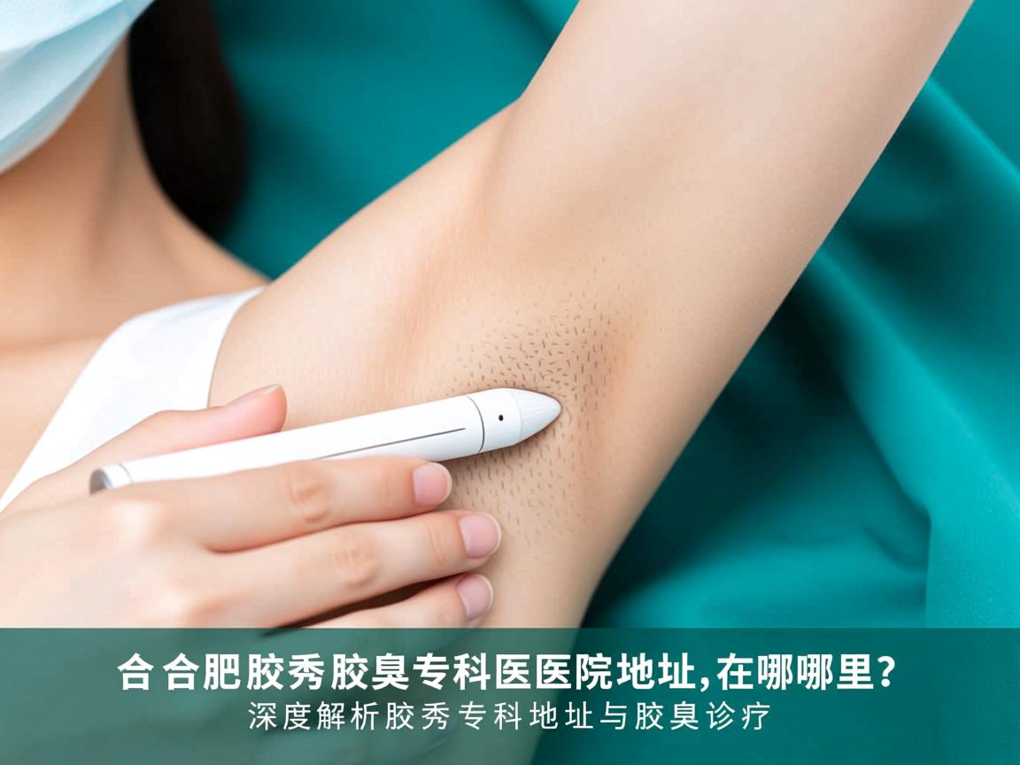 合肥腋秀腋臭专科医院地址在哪里？深度解析腋秀专科地址与腋臭诊疗