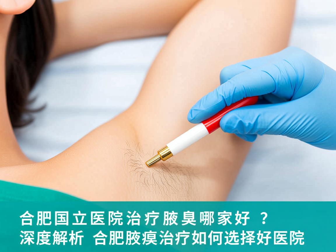 合肥国立医院治疗腋臭哪家好？深度解析合肥腋臭治疗如何选择好医院