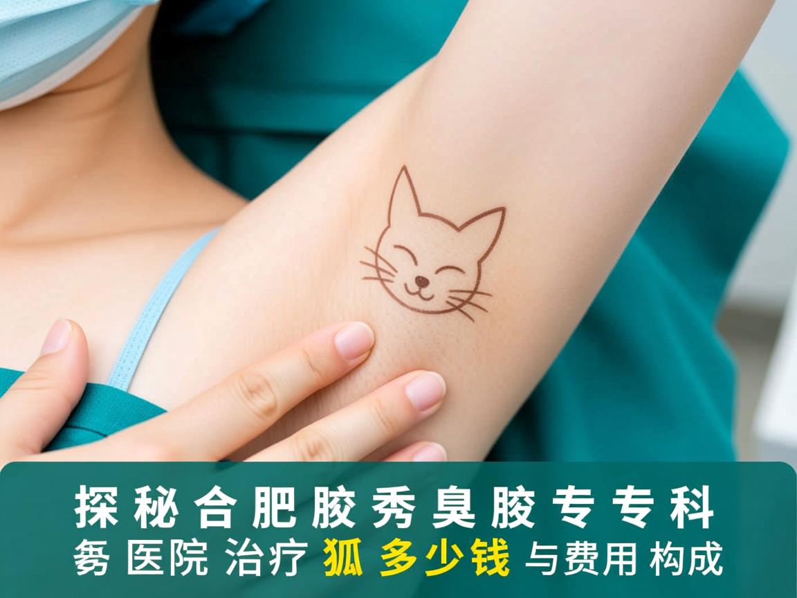 探秘合肥腋秀腋臭专科，详解腋秀医院治疗狐臭多少钱与费用构成