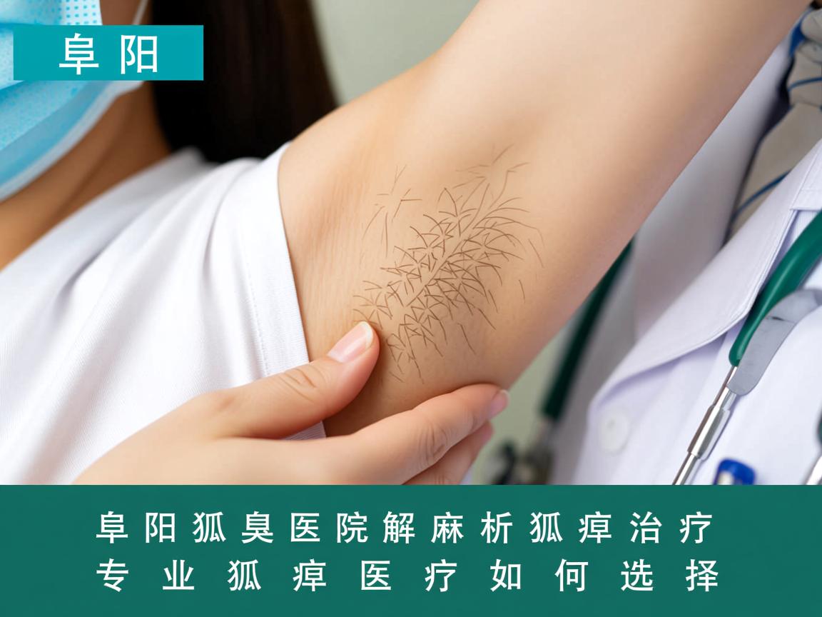 阜阳狐臭医院解析狐臭治疗，专业狐臭医疗如何选择