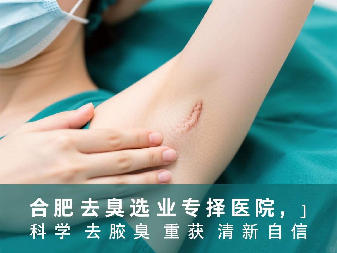 合肥去腋臭选择专业医院，科学去腋臭重获清新自信