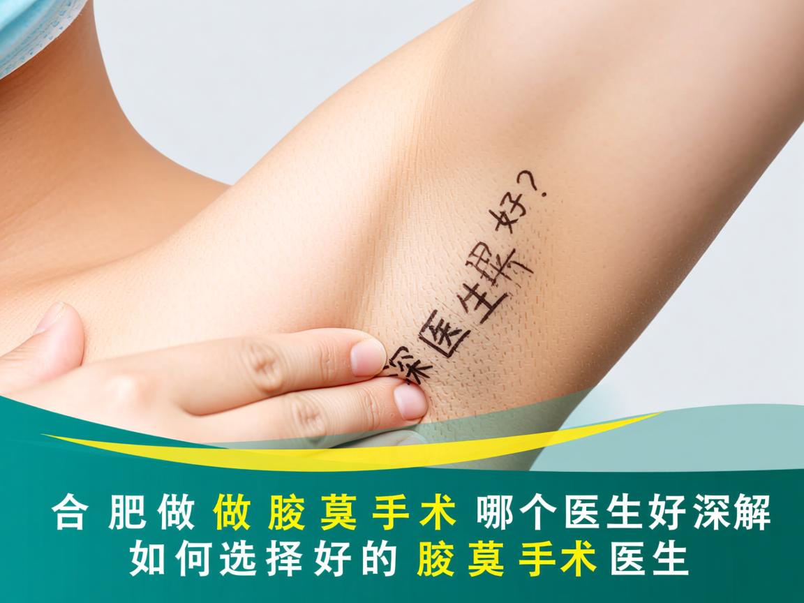 合肥做腋臭手术哪个医生好?深度解析如何选择好的腋臭手术医生 合肥做腋臭手术哪个医生好?深度解析如何选择好的腋臭手术医生