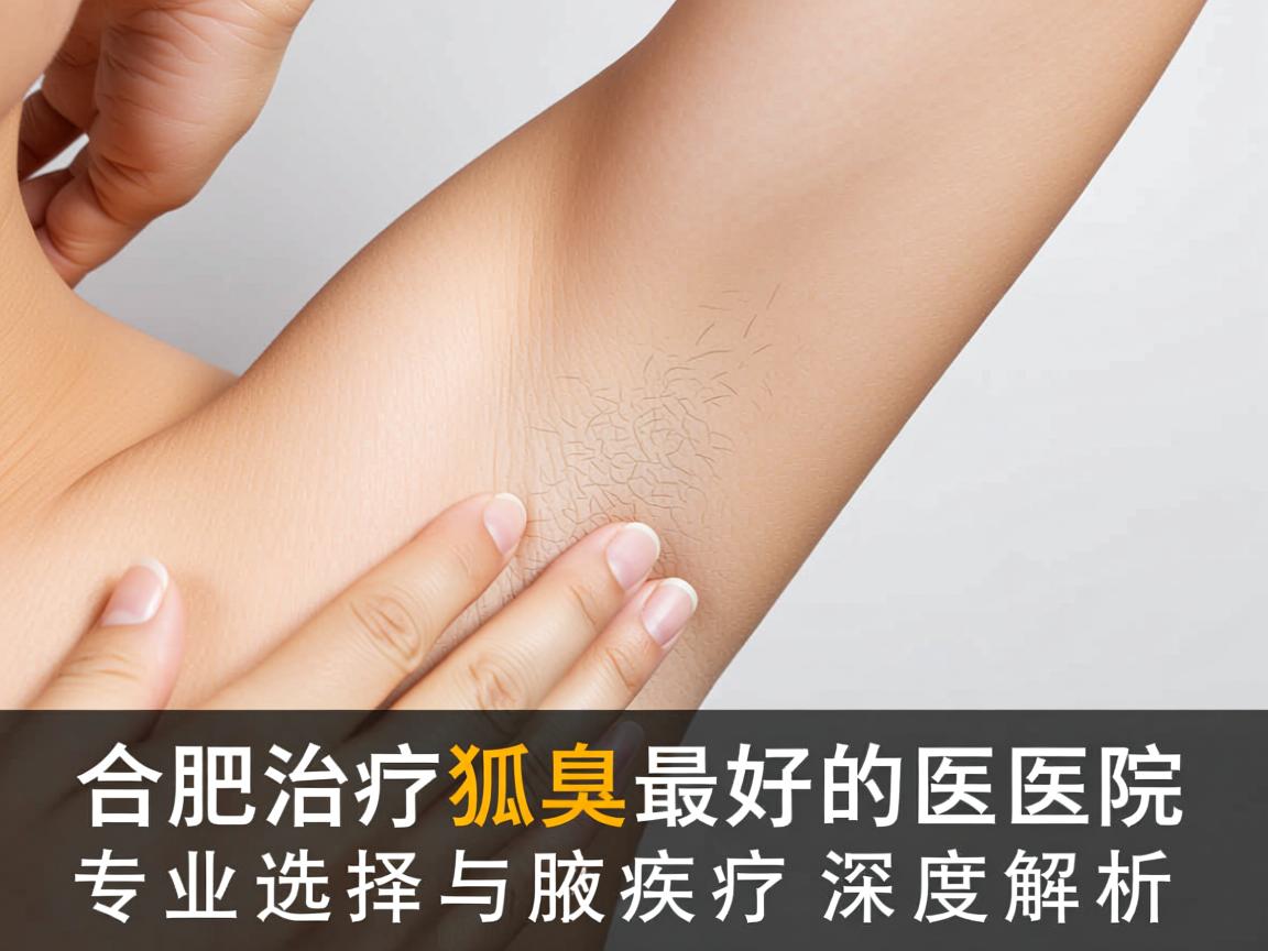 合肥治疗狐臭最好的医院,专业选择与腋臭诊疗深度解析 合肥治疗狐臭最好的医院,专业选择与腋臭诊疗深度解析