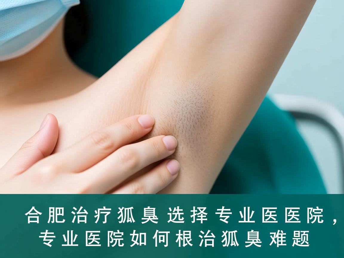 合肥治疗狐臭选择专业医院，专业医院如何根治狐臭难题