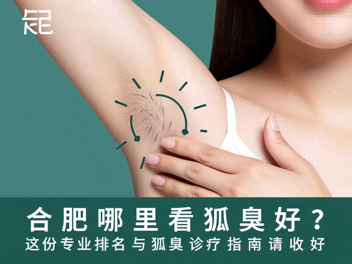 合肥哪里看狐臭好？这份专业排名与狐臭诊疗指南请收好