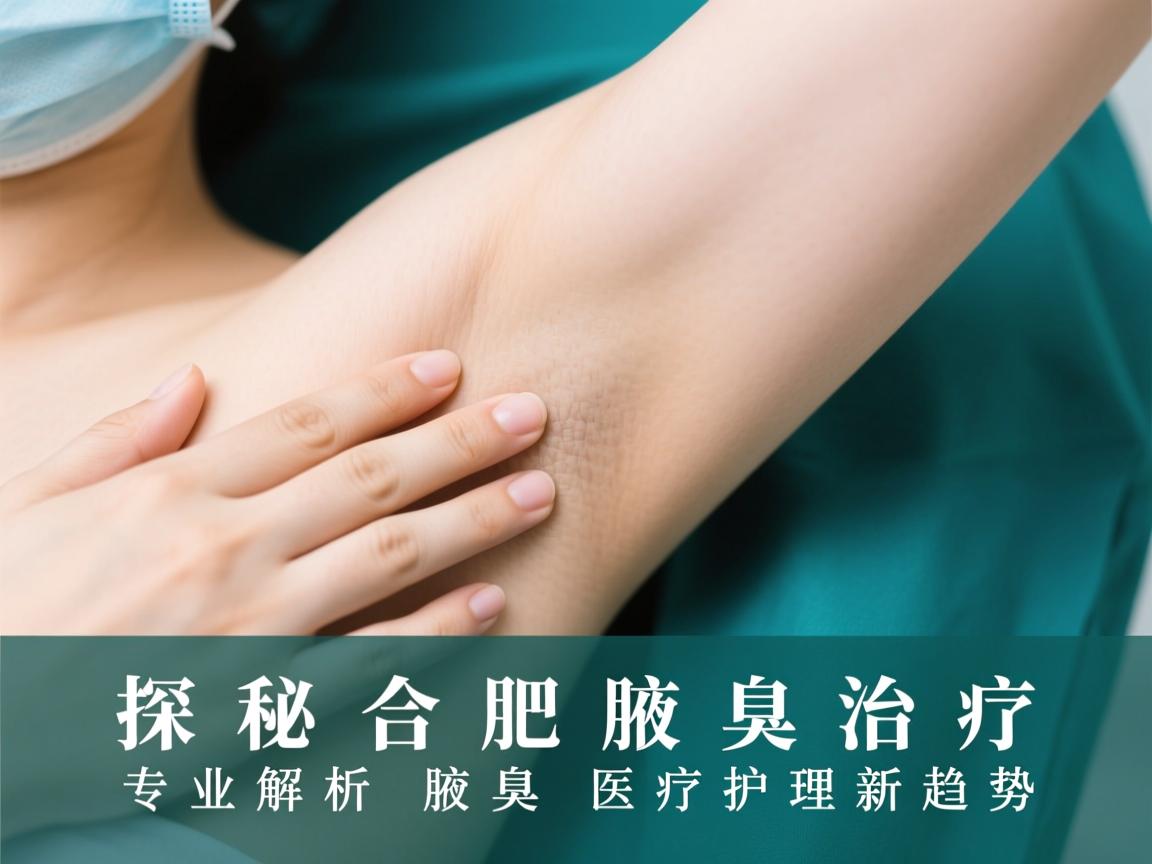 探秘合肥腋臭治疗，专业解析腋臭医疗护理新趋势