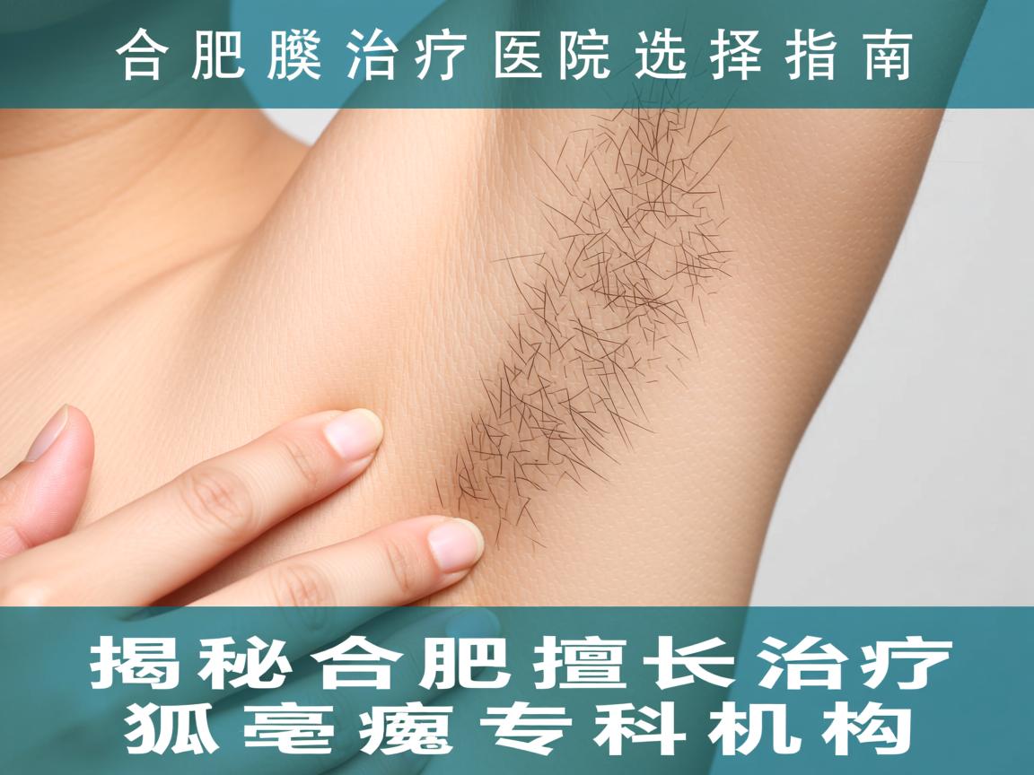 合肥腋臭治疗医院选择指南,揭秘合肥擅长治疗狐臭的专科机构 合肥腋臭治疗医院选择指南,揭秘合肥擅长治疗狐臭的专科机构