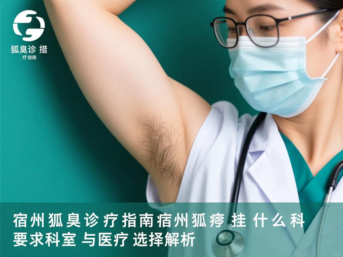 宿州狐臭诊疗指南,宿州狐臭挂什么科室与医生选择解析 宿州狐臭诊疗指南,宿州狐臭挂什么科室与医生选择解析
