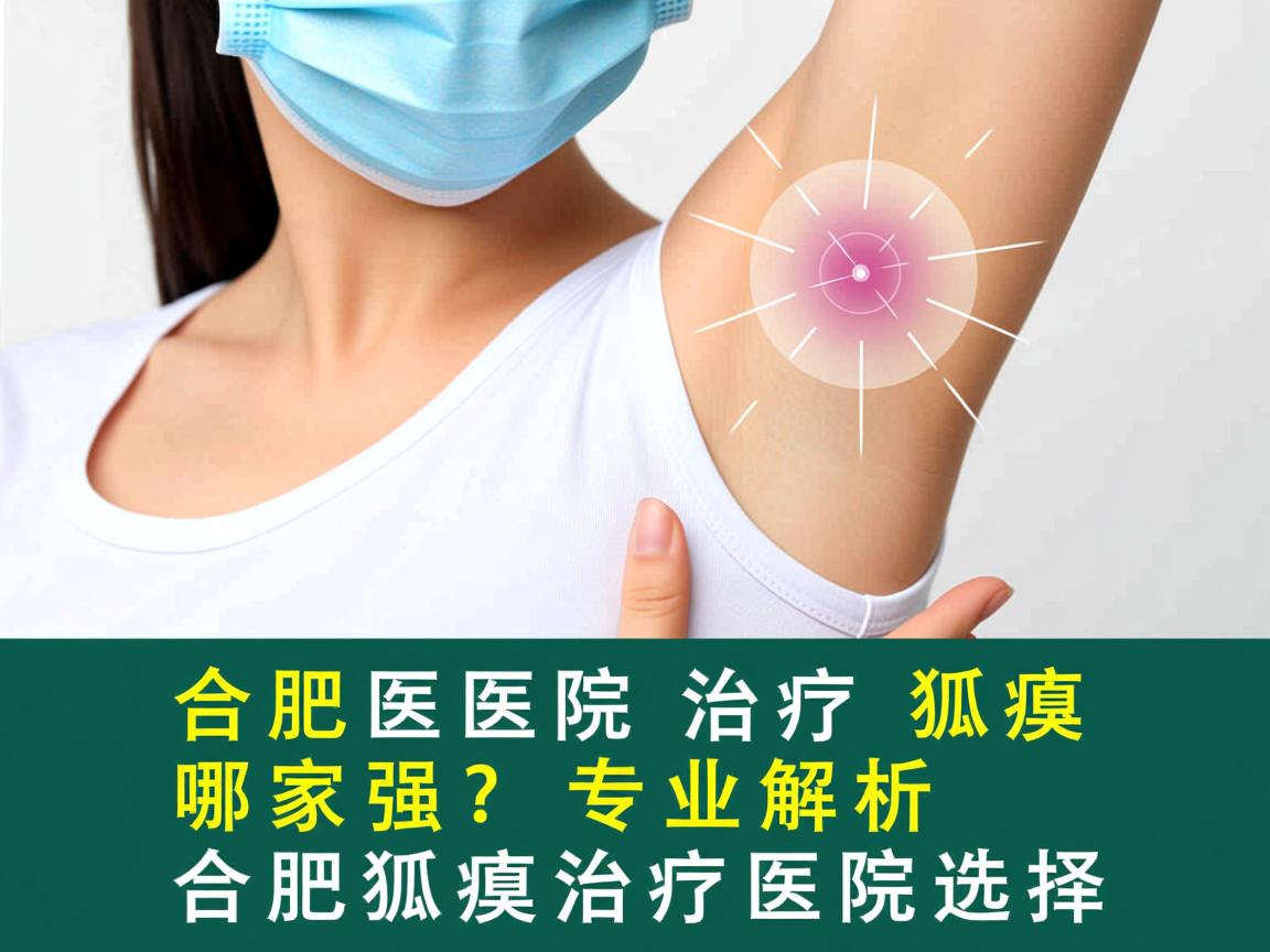 合肥医院治疗狐臭哪家强？专业解析合肥狐臭治疗医院选择
