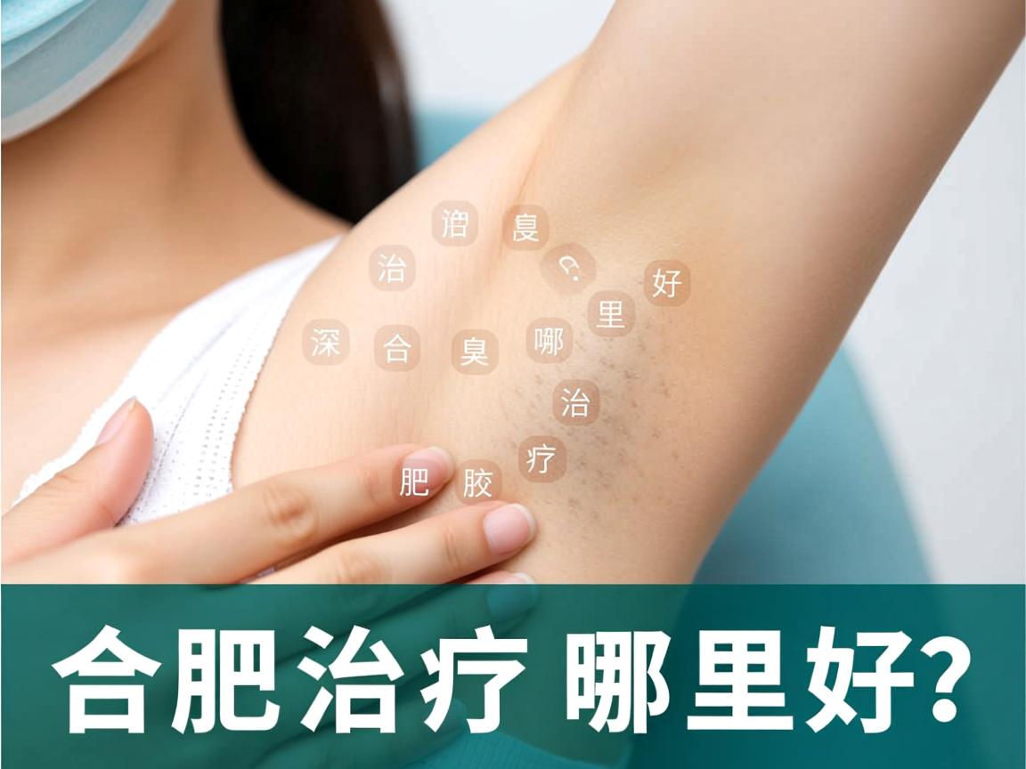 合肥治疗腋臭哪里好？深度解析合肥腋臭治疗的专业选择