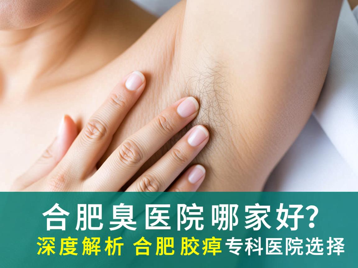合肥腋臭医院哪家好？深度解析合肥腋臭专科医院选择