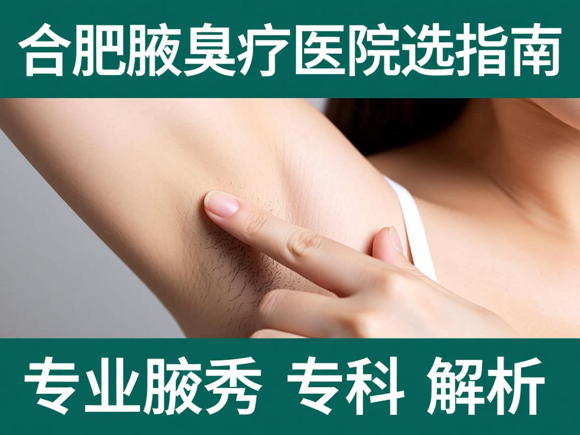 合肥腋臭治疗医院选择指南,专业腋秀专科解析 合肥腋臭治疗医院选择指南,专业腋秀专科解析