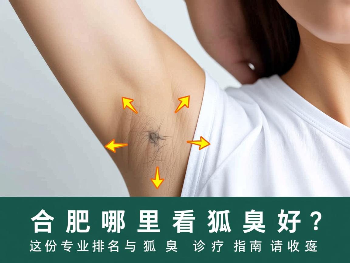合肥哪里看狐臭好？这份专业排名与狐臭诊疗指南请收好