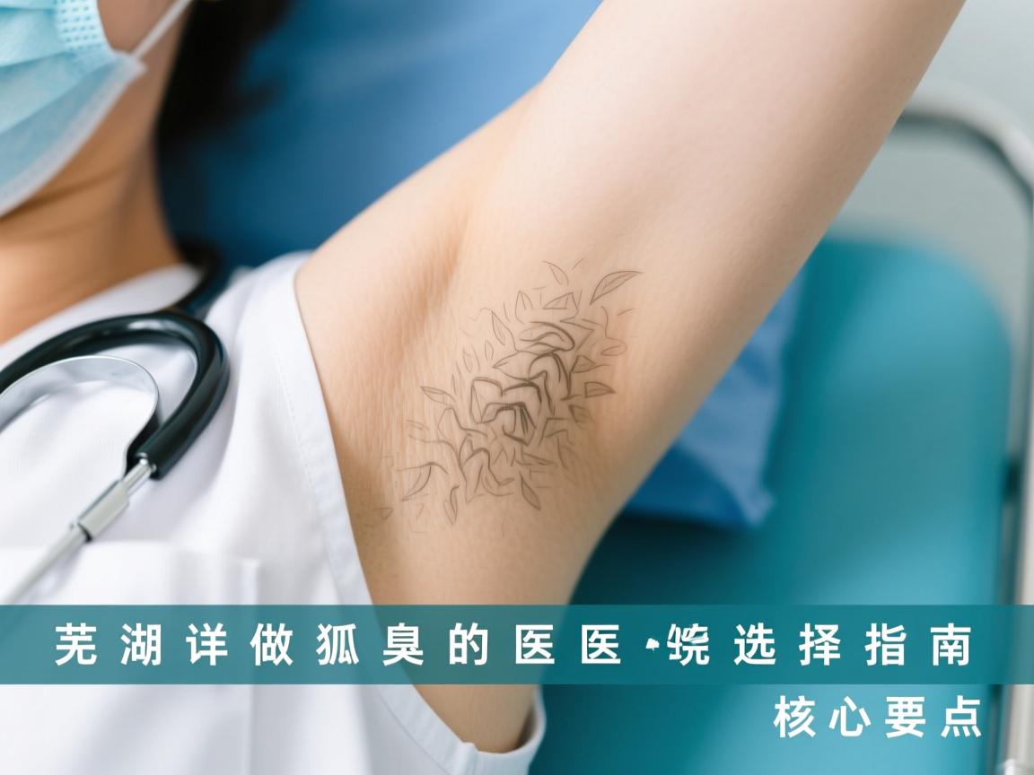 芜湖做狐臭的医院选择指南,详解狐臭治疗的核心要点 芜湖做狐臭的医院选择指南,详解狐臭治疗的核心要点