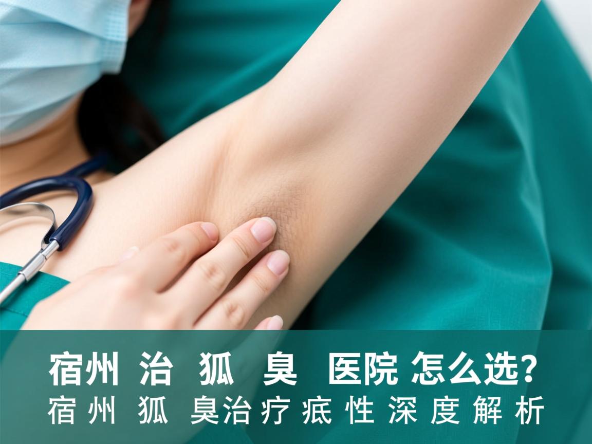 宿州治狐臭医院怎么选?宿州狐臭治疗彻底性深度解析 宿州治狐臭医院怎么选?宿州狐臭治疗彻底性深度解析