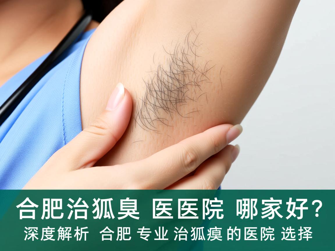 合肥治狐臭医院哪家好？深度解析合肥专业治狐臭的医院选择
