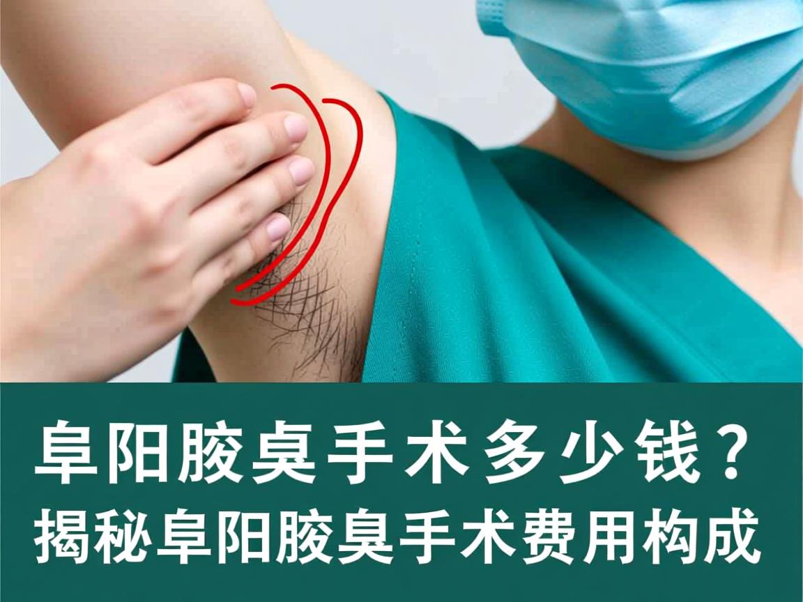 阜阳腋臭手术多少钱?揭秘阜阳腋臭手术费用构成 阜阳腋臭手术多少钱?揭秘阜阳腋臭手术费用构成