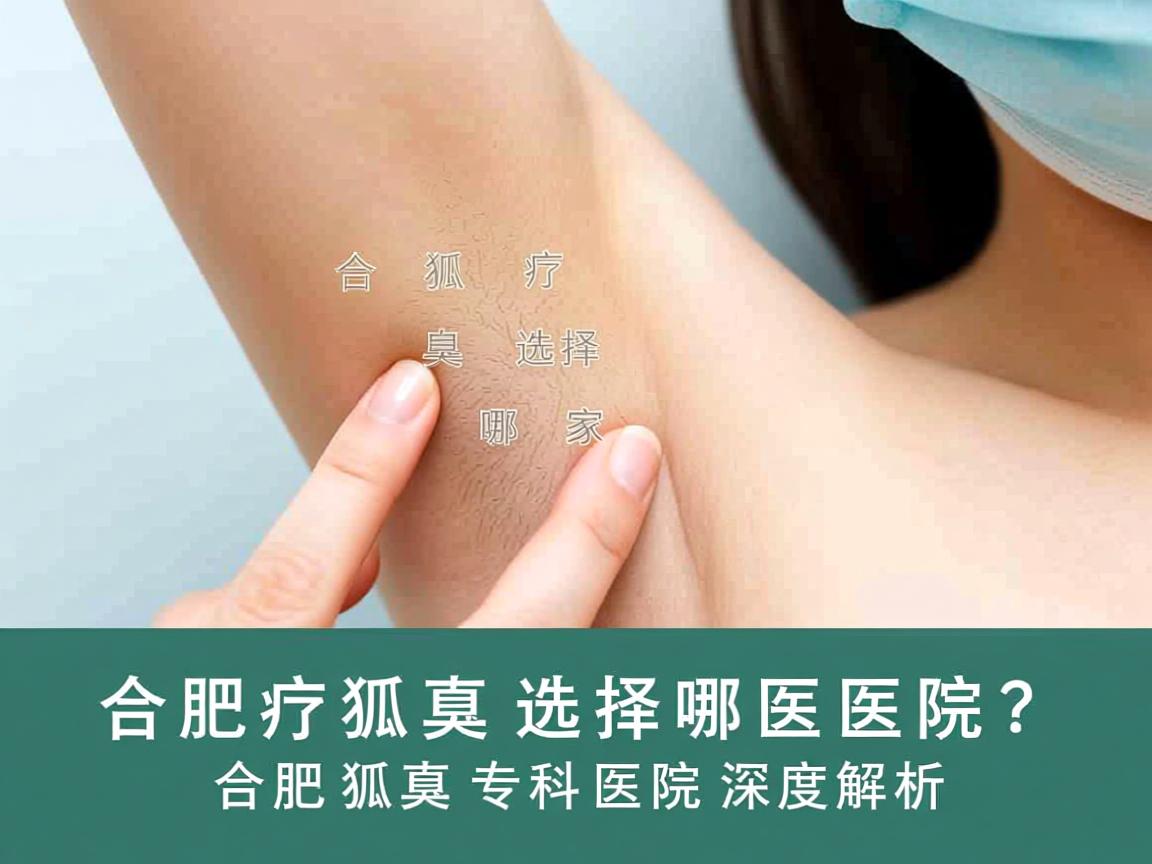 在合肥治疗狐臭选择哪家医院？合肥狐臭专科医院深度解析