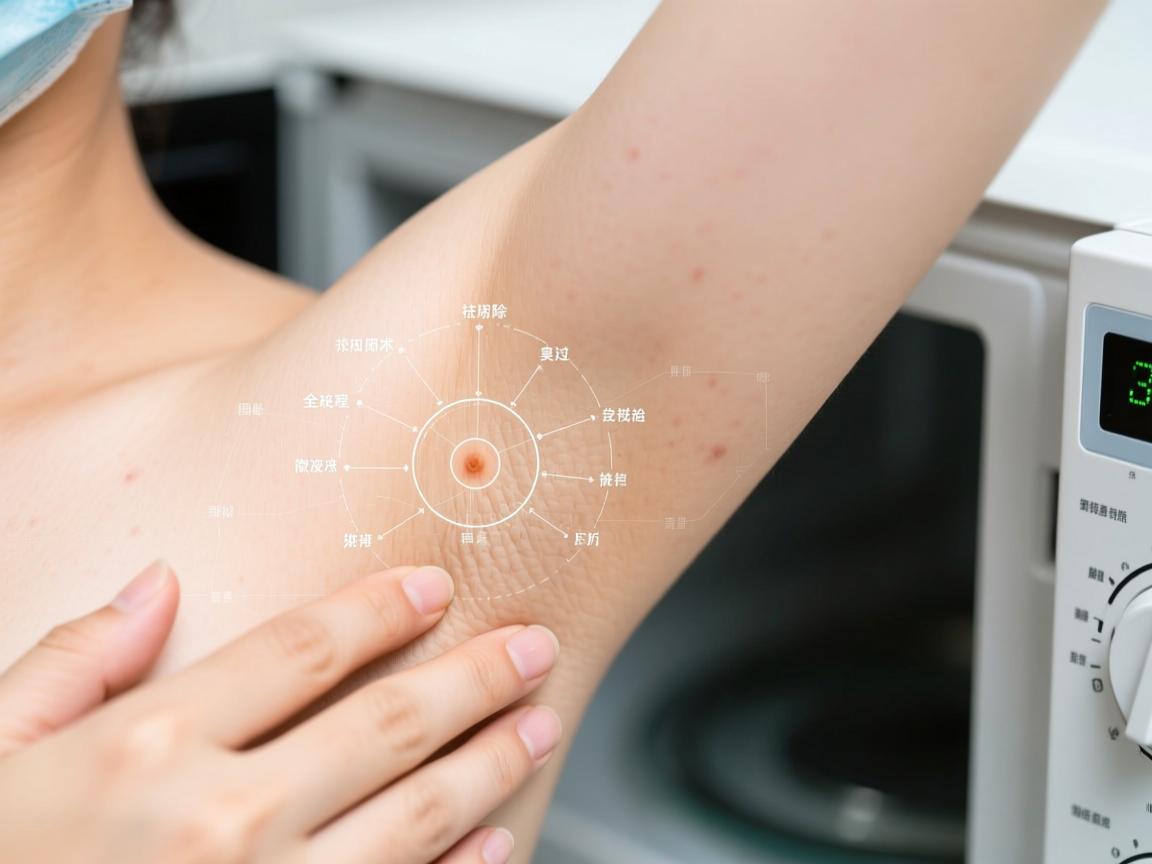 微波技术祛除腋臭全过程解析，揭秘微波技术如何根治腋臭困扰