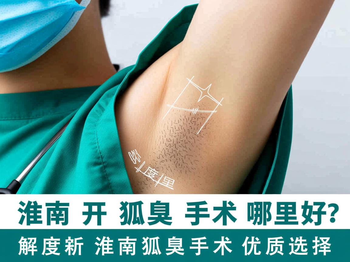 淮南开狐臭手术哪里好？深度解析淮南狐臭手术优质选择
