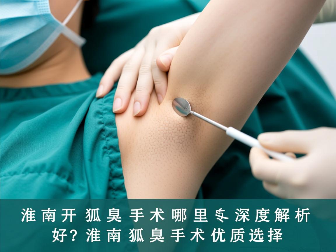 淮南开狐臭手术哪里好？深度解析淮南狐臭手术优质选择