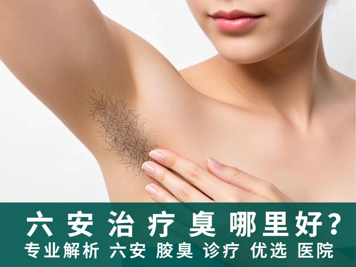 六安治疗腋臭哪里好？专业解析六安腋臭诊疗优选医院