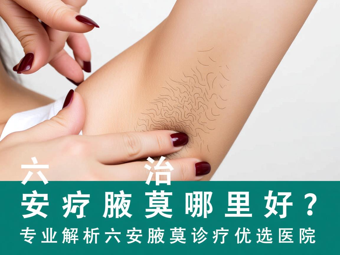 六安治疗腋臭哪里好？专业解析六安腋臭诊疗优选医院