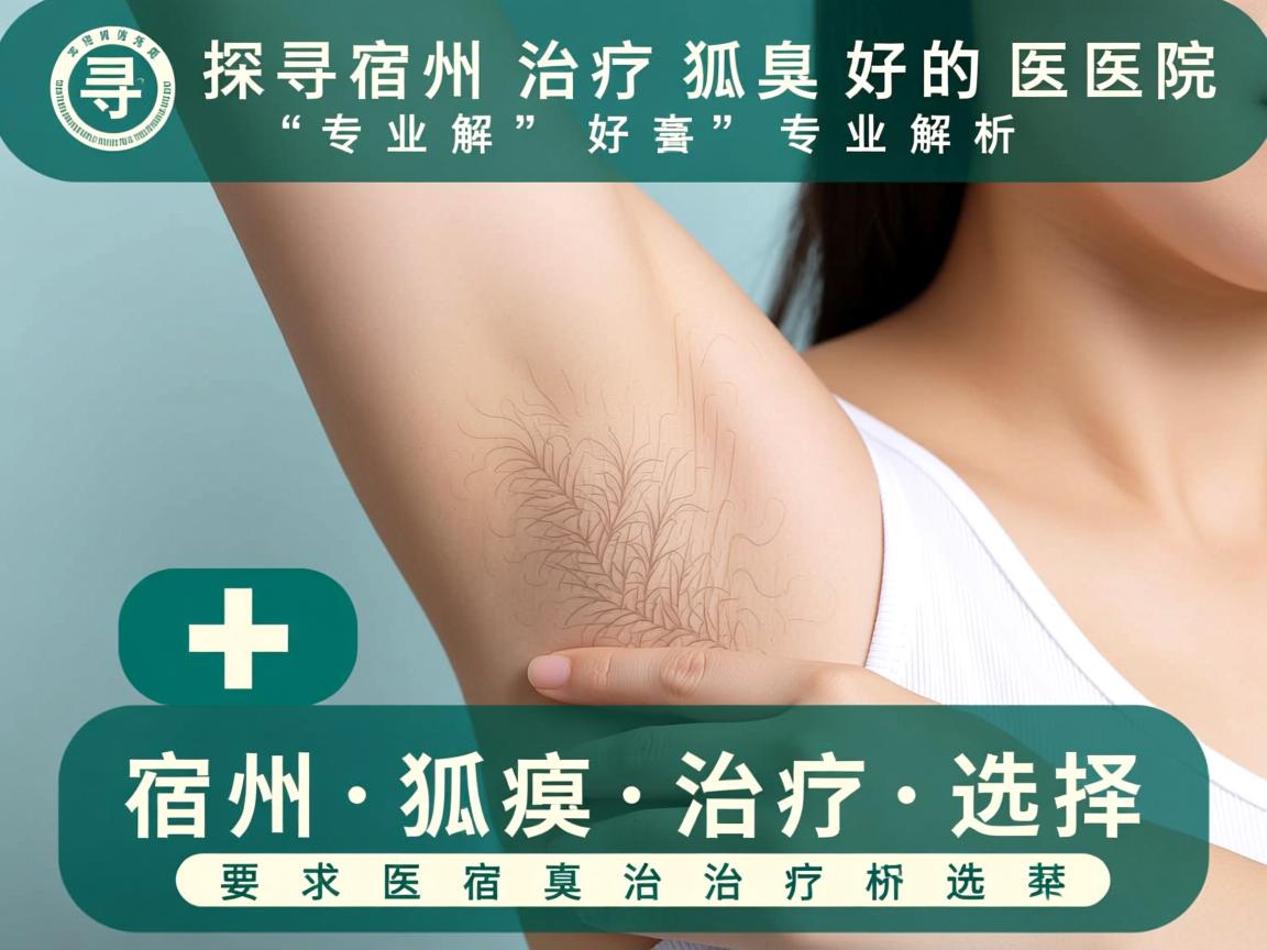 探寻宿州治疗狐臭好的医院,专业解析宿州狐臭治疗选择 探寻宿州治疗狐臭好的医院,专业解析宿州狐臭治疗选择