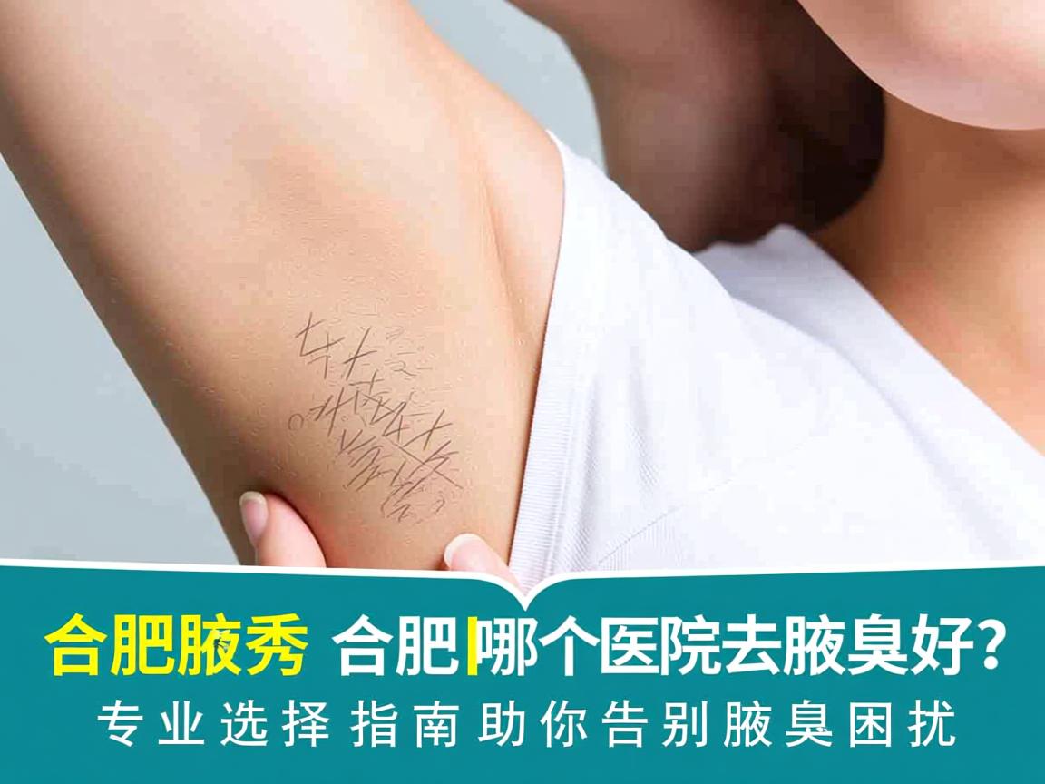 合肥腋秀解析，合肥哪个医院去腋臭好？专业选择指南助你告别腋臭困扰