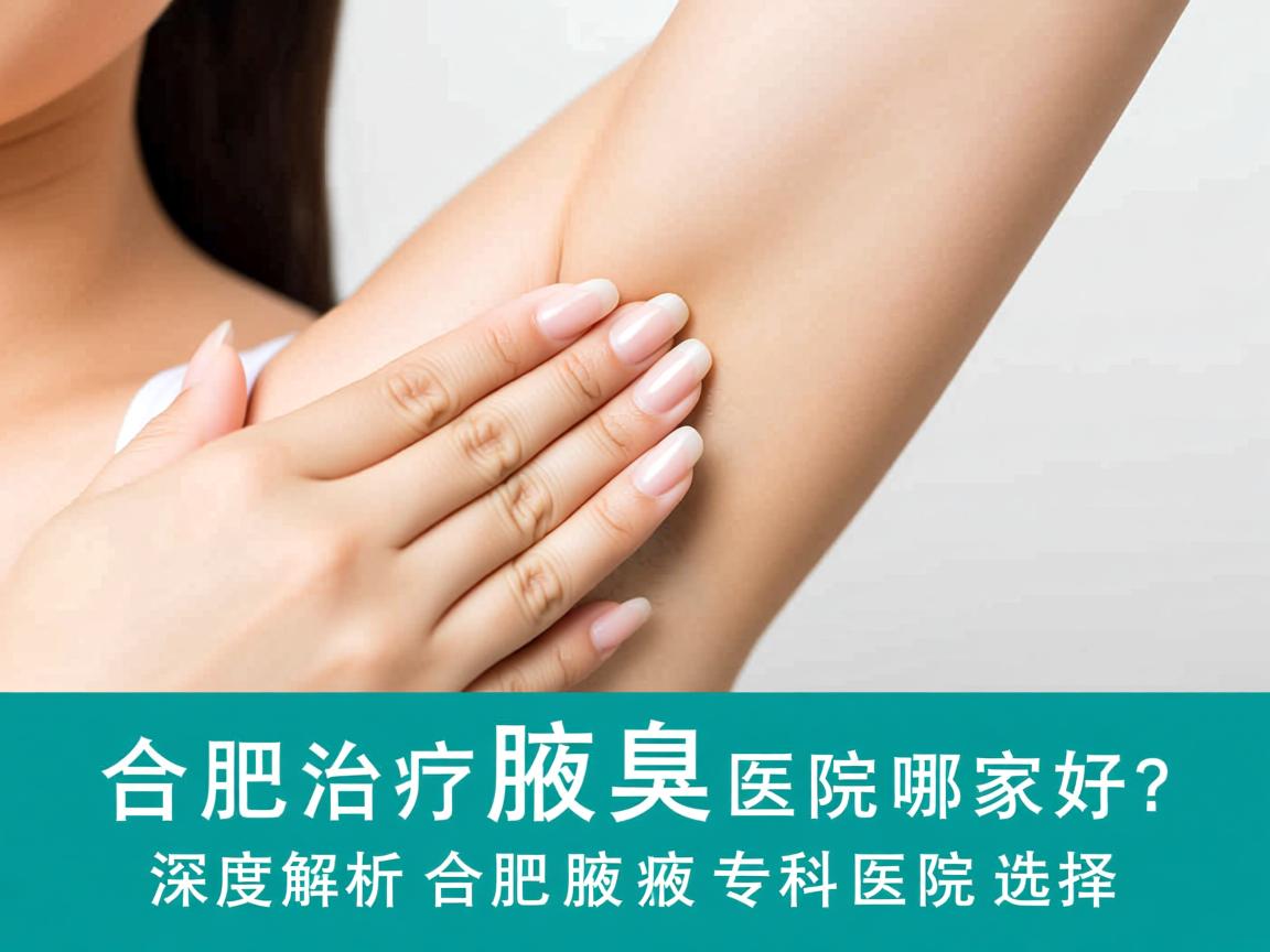 合肥治疗腋臭医院哪家好?深度解析合肥腋臭专科医院选择 合肥治疗腋臭医院哪家好?深度解析合肥腋臭专科医院选择