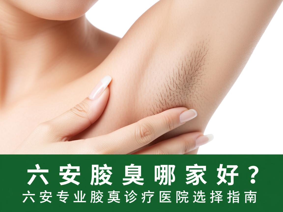 六安去腋臭哪家好？六安专业腋臭诊疗医院选择指南