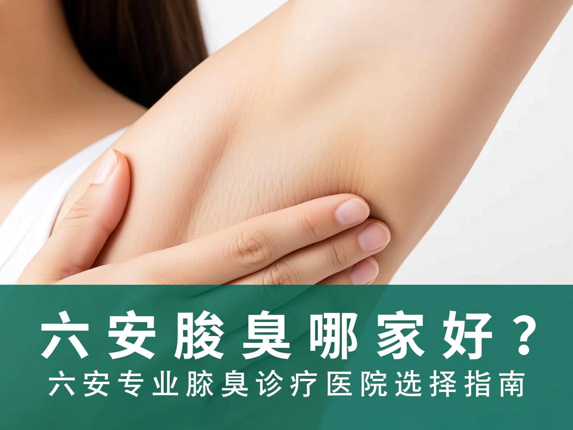 六安去腋臭哪家好？六安专业腋臭诊疗医院选择指南