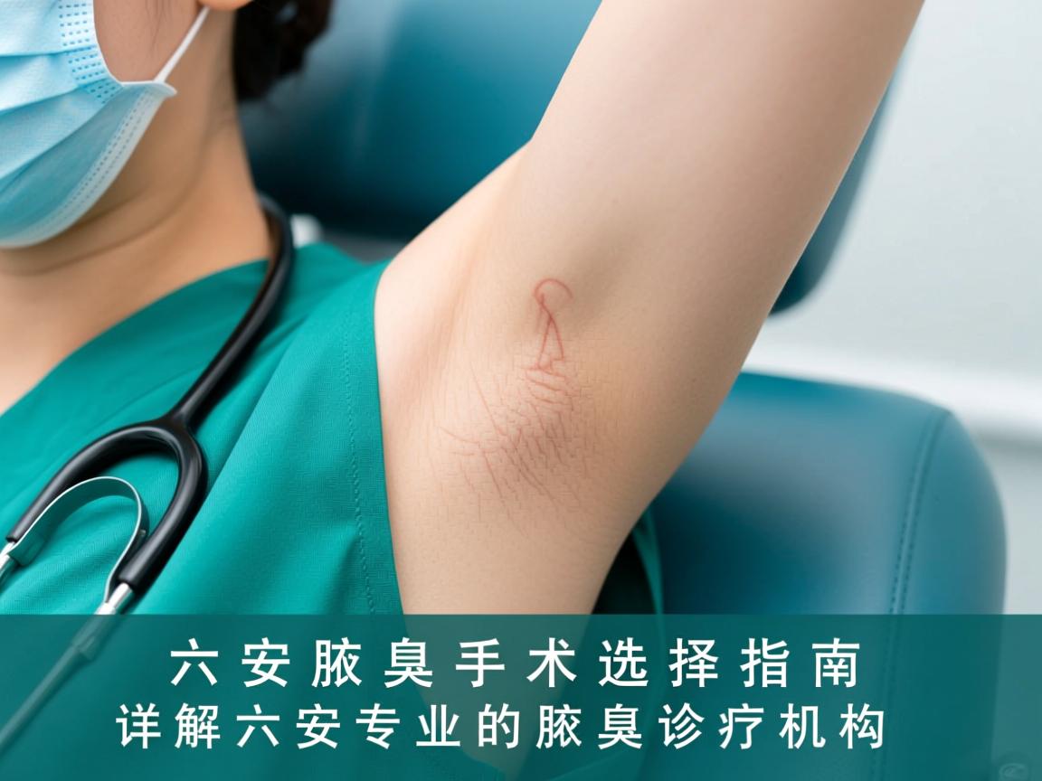 六安腋臭手术选择指南,详解六安专业的腋臭诊疗机构 六安腋臭手术选择指南,详解六安专业的腋臭诊疗机构