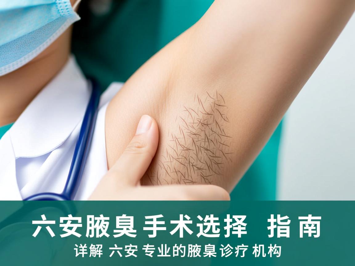 六安腋臭手术选择指南,详解六安专业的腋臭诊疗机构 六安腋臭手术选择指南,详解六安专业的腋臭诊疗机构