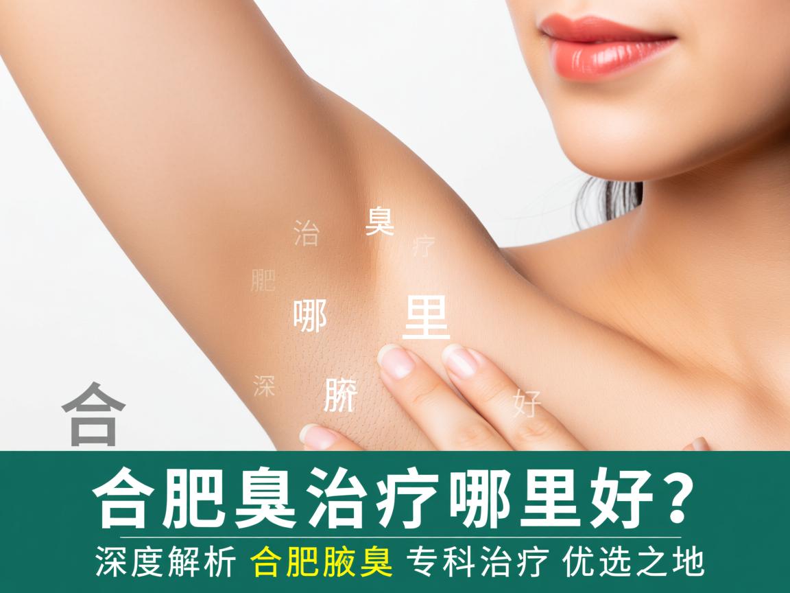 合肥腋臭治疗哪里好？深度解析合肥腋臭专科治疗优选之地