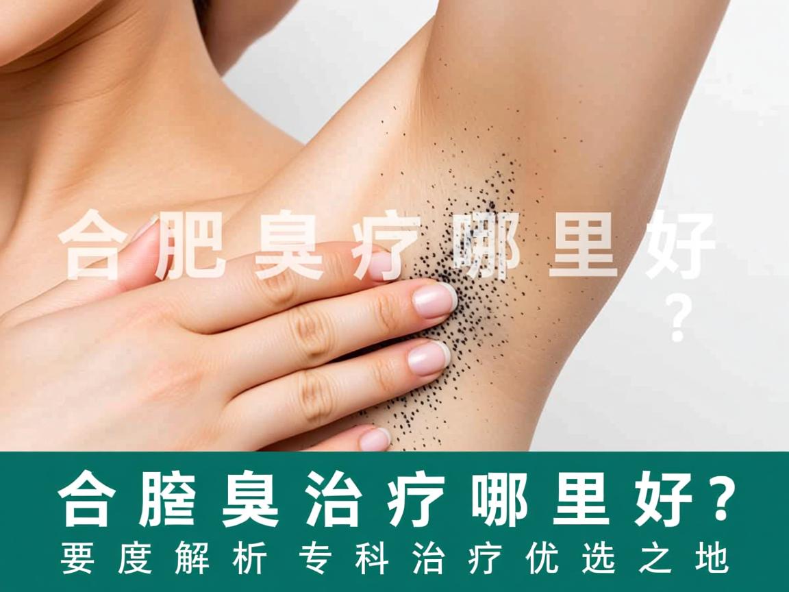 合肥腋臭治疗哪里好？深度解析合肥腋臭专科治疗优选之地
