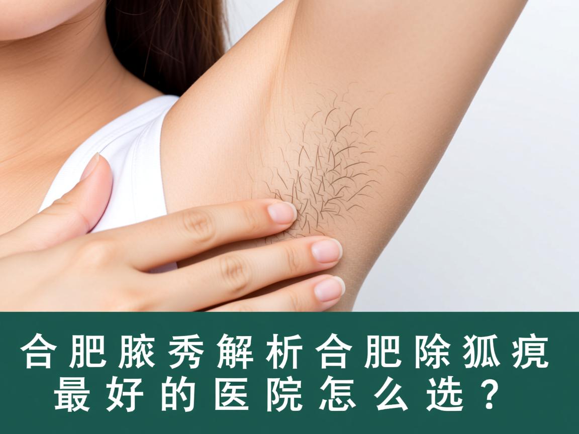 合肥腋秀解析，合肥除狐臭最好的医院怎么选？