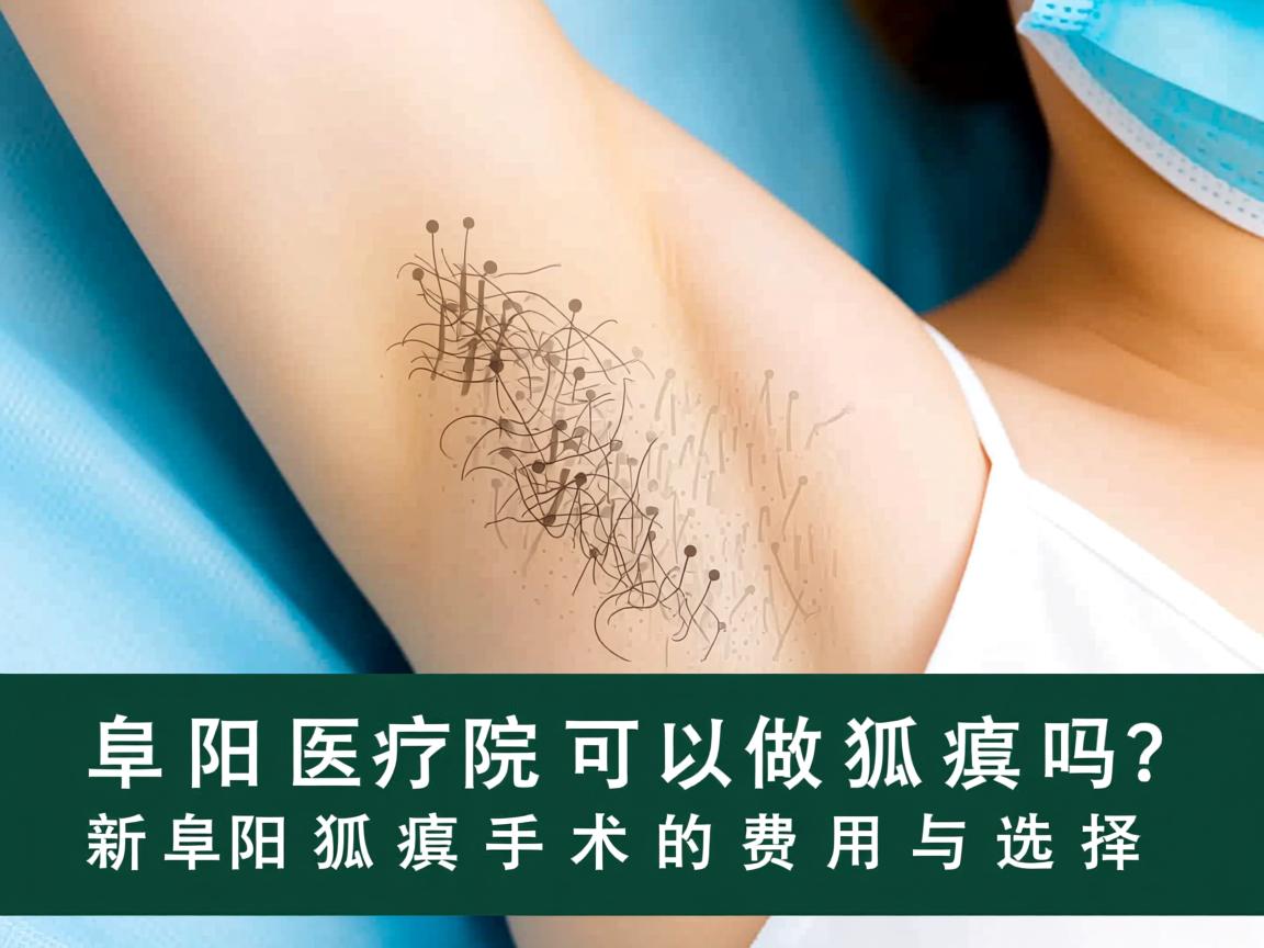 阜阳医院可以做狐臭吗?解析阜阳狐臭手术的费用与选择 阜阳医院可以做狐臭吗?解析阜阳狐臭手术的费用与选择