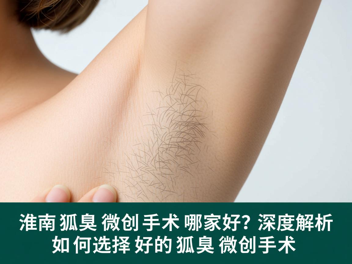 淮南狐臭微创手术哪家好？深度解析如何选择好的狐臭微创手术