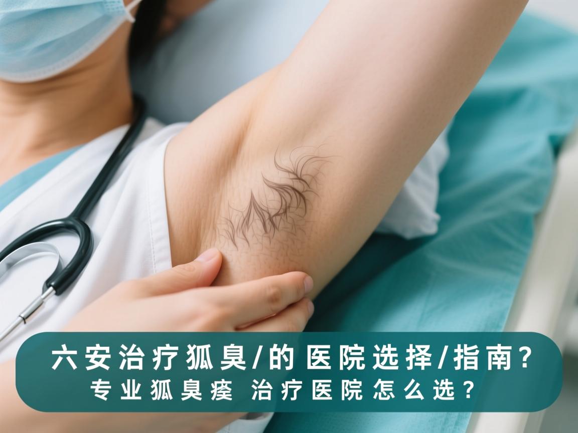 六安治疗狐臭的医院选择指南，专业狐臭治疗医院怎么选？
