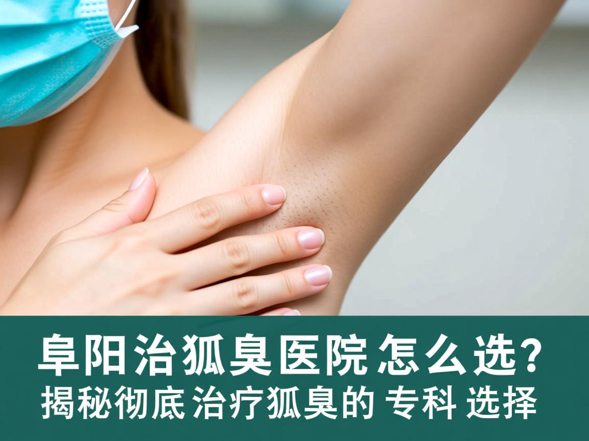 阜阳治狐臭医院怎么选?揭秘彻底治疗狐臭的专科选择 阜阳治狐臭医院怎么选?揭秘彻底治疗狐臭的专科选择