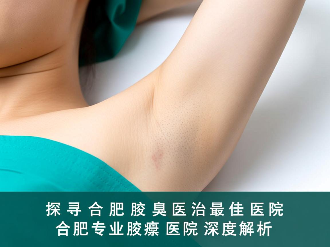 探寻合肥腋臭医治最佳医院，合肥专业腋臭医院深度解析